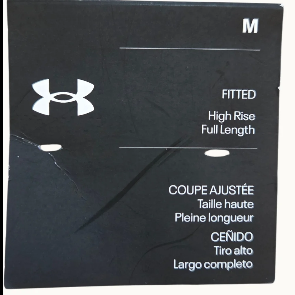 NWT Under Armour Meridian High-Rise Full Length Leggings | Floral Print - Picture 4 of 8